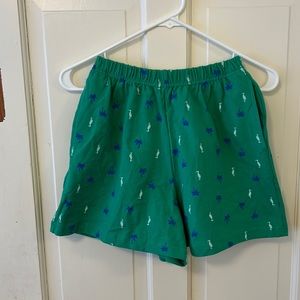 Vintage high-waisted shorts with great pattern